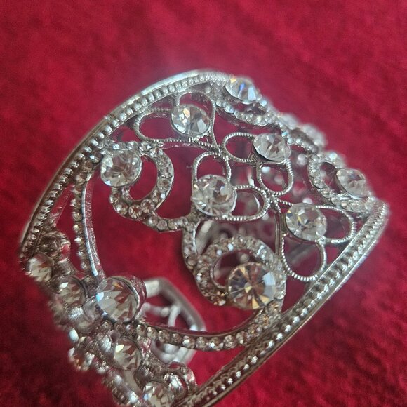 Diamond Cuff Bracelet formal - Picture 4 of 4